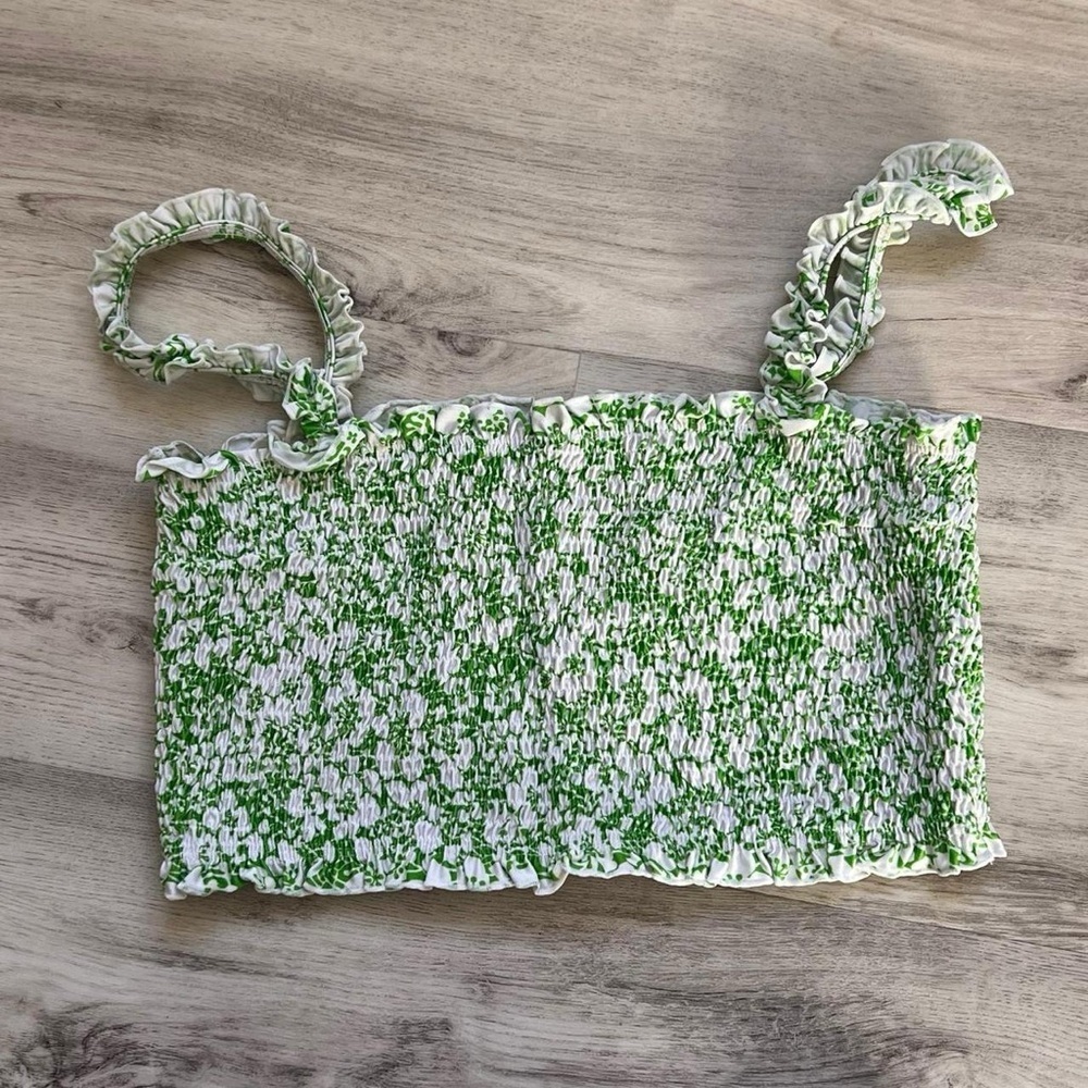 Faithfull the Brand Green Floral Bikini Set - Picture 2 of 6